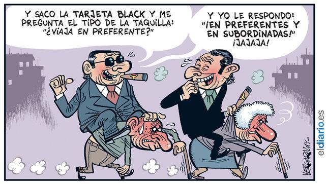 Tarjetas Black: la punta del Iceberg